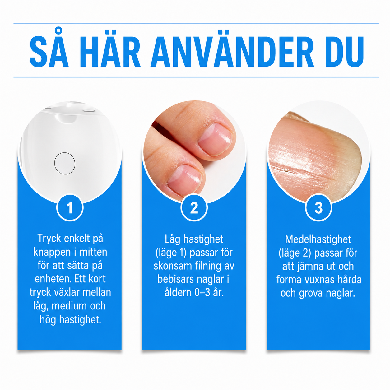 Elektrisk nagelfil