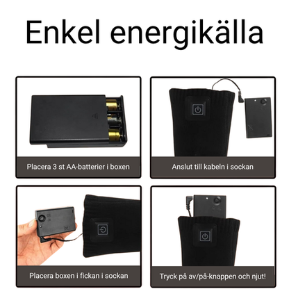 RADI - strumpor med värmeslinga