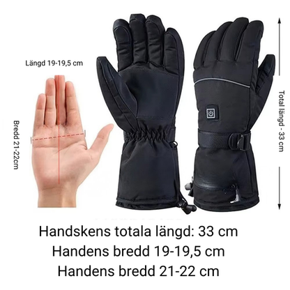 GLOW - handskar med värmeslinga