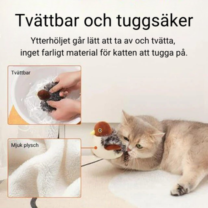 KVITTRA - Interaktiv fågel för katt