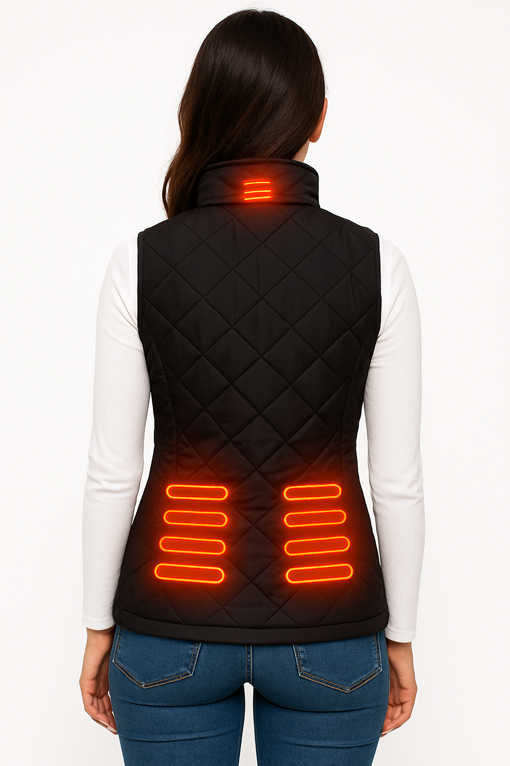 BLAZE - damväst med värmeslingor