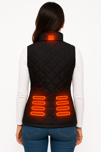 BLAZE - damväst med värmeslingor