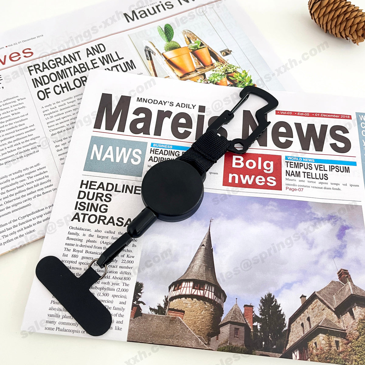 SÄKRA - säkerhetsvajer till mobiltelefon