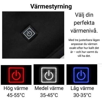 HEAT - underställ med värmeslingor, dam