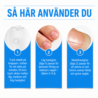 Elektrisk nagelfil