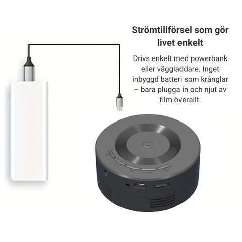 LUNA - Ultrasmall portabel projektor