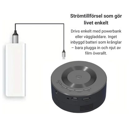 LUNA - Ultrasmall portabel projektor