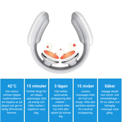 LINDRA - Trådlös nackmassager
