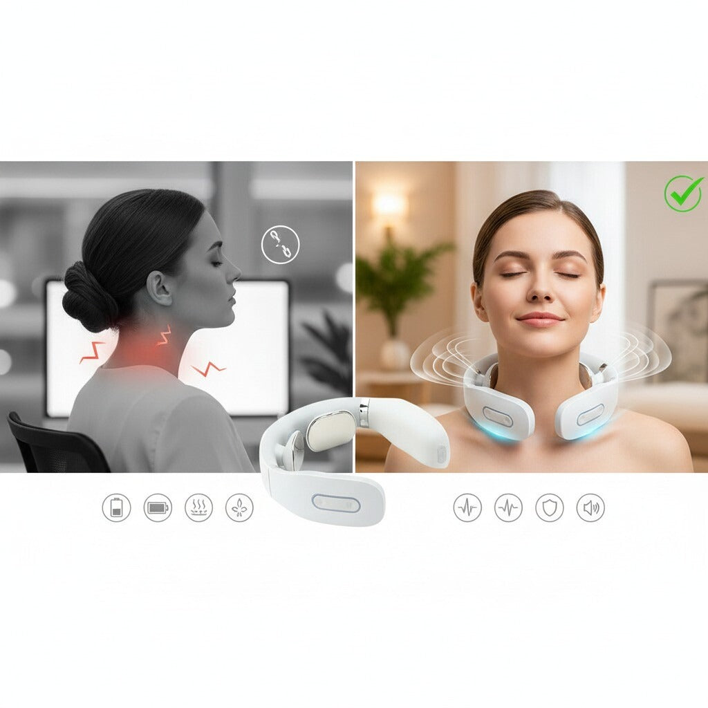 LINDRA - Trådlös nackmassager