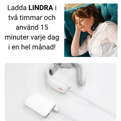 LINDRA - Trådlös nackmassager